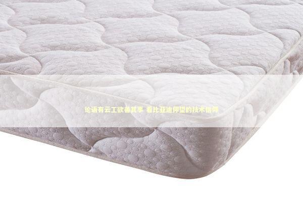 论语有云工欲善其事 看比亚迪仰望的技术信仰 新闻