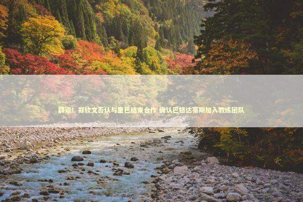 辟谣！郑钦文否认与里巴结束合作 确认巴格达蒂斯加入教练团队 新闻